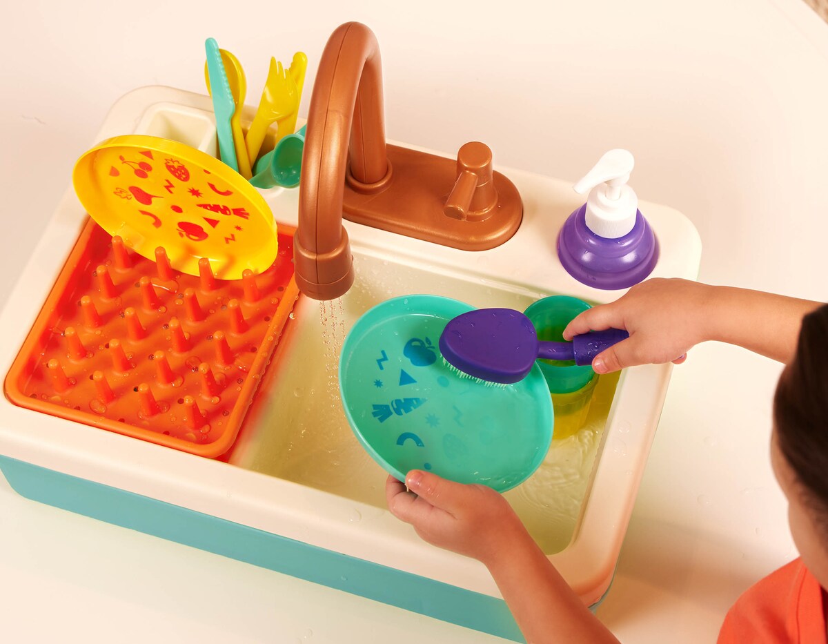 Fregadero de cocina con grifo Electrico Battat 4