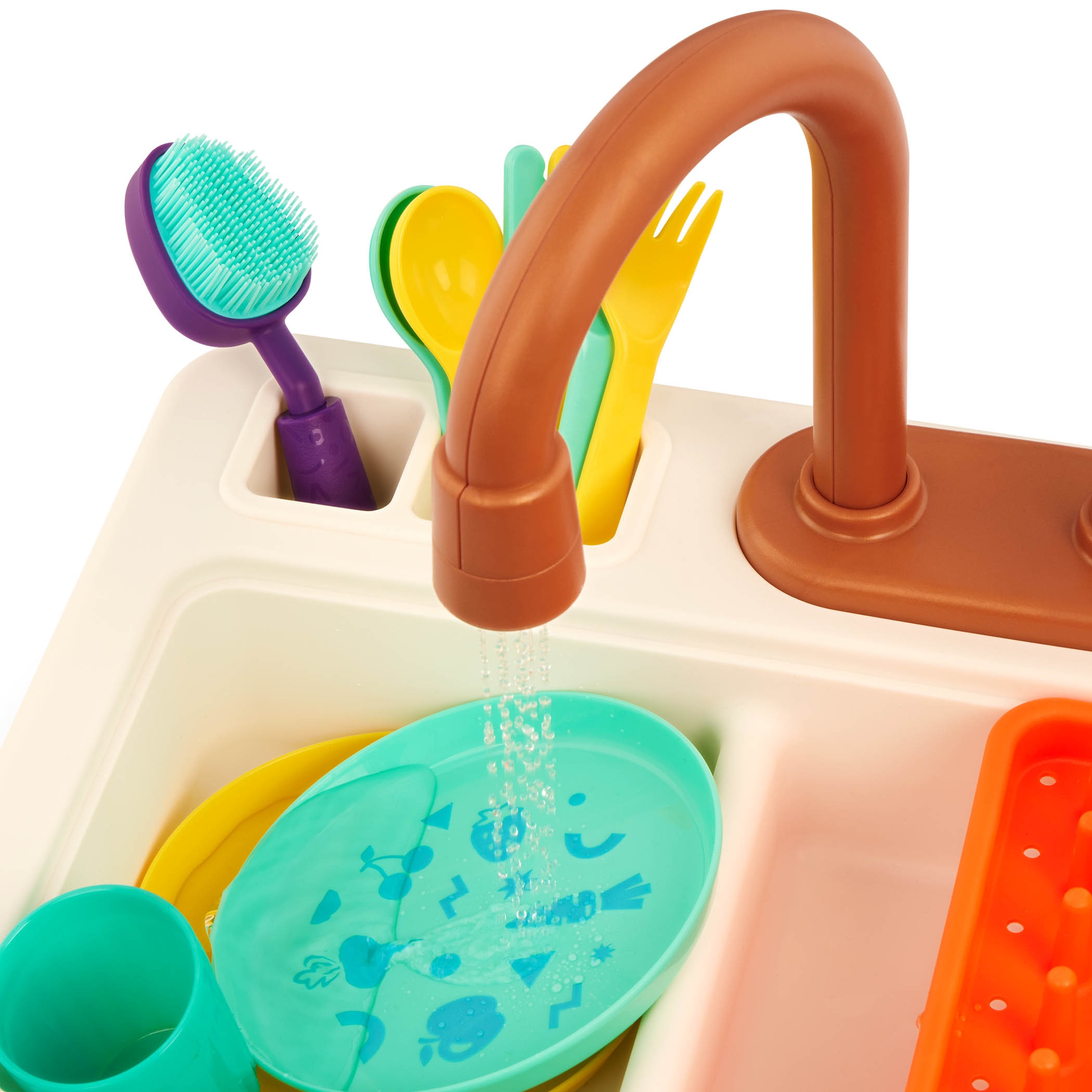 Fregadero de cocina con grifo Electrico Battat 7