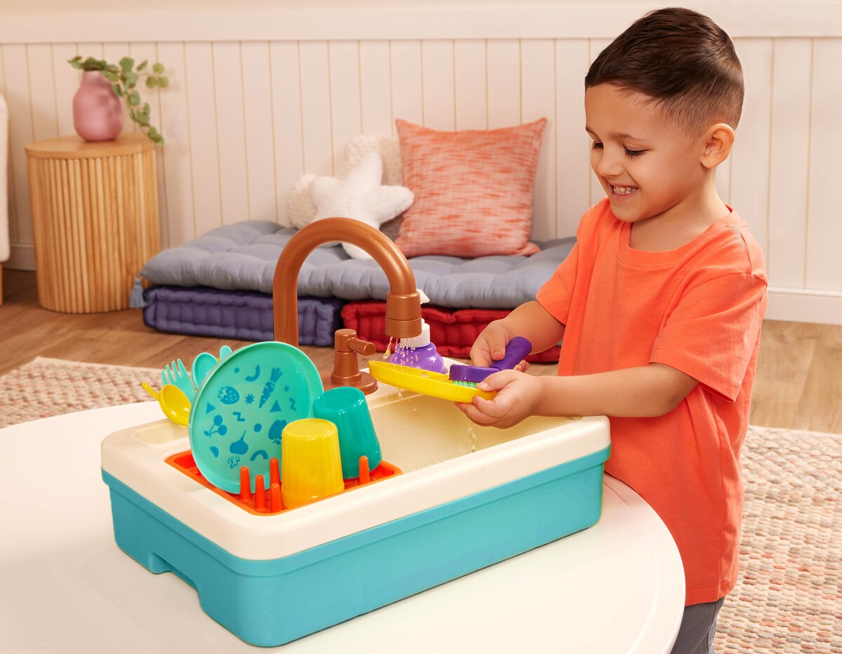 Fregadero de cocina con grifo Electrico Battat 12