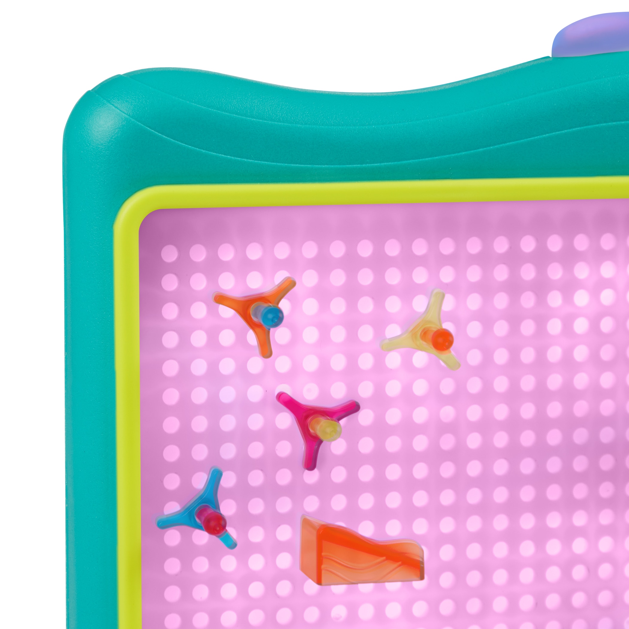 Tablero con luz y circuito de canicas B Toys 7