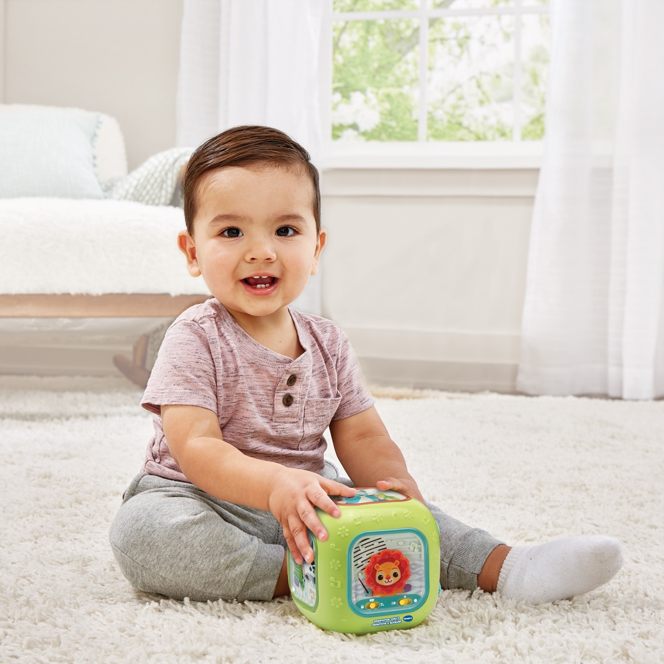 Cubo sorpresas Música y animales Vtech 2