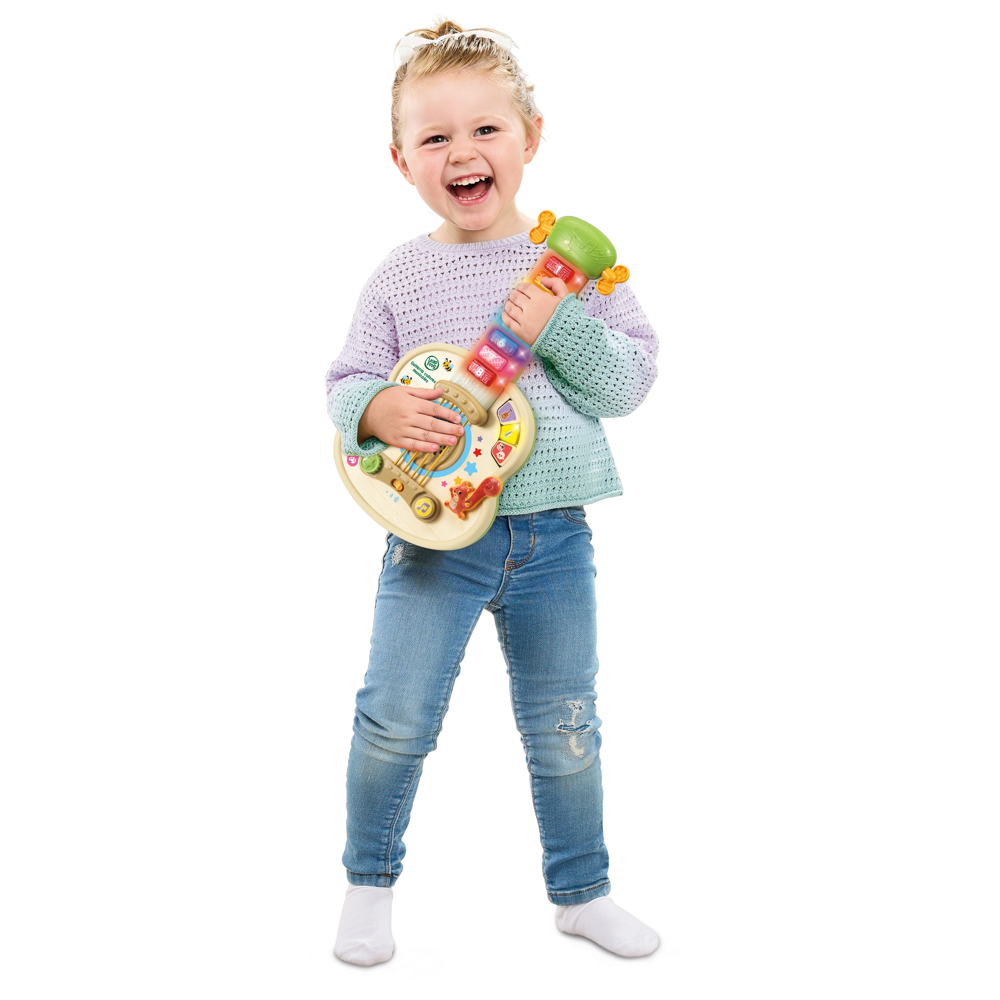 Guitarra infantil colores musicales Vtech 2