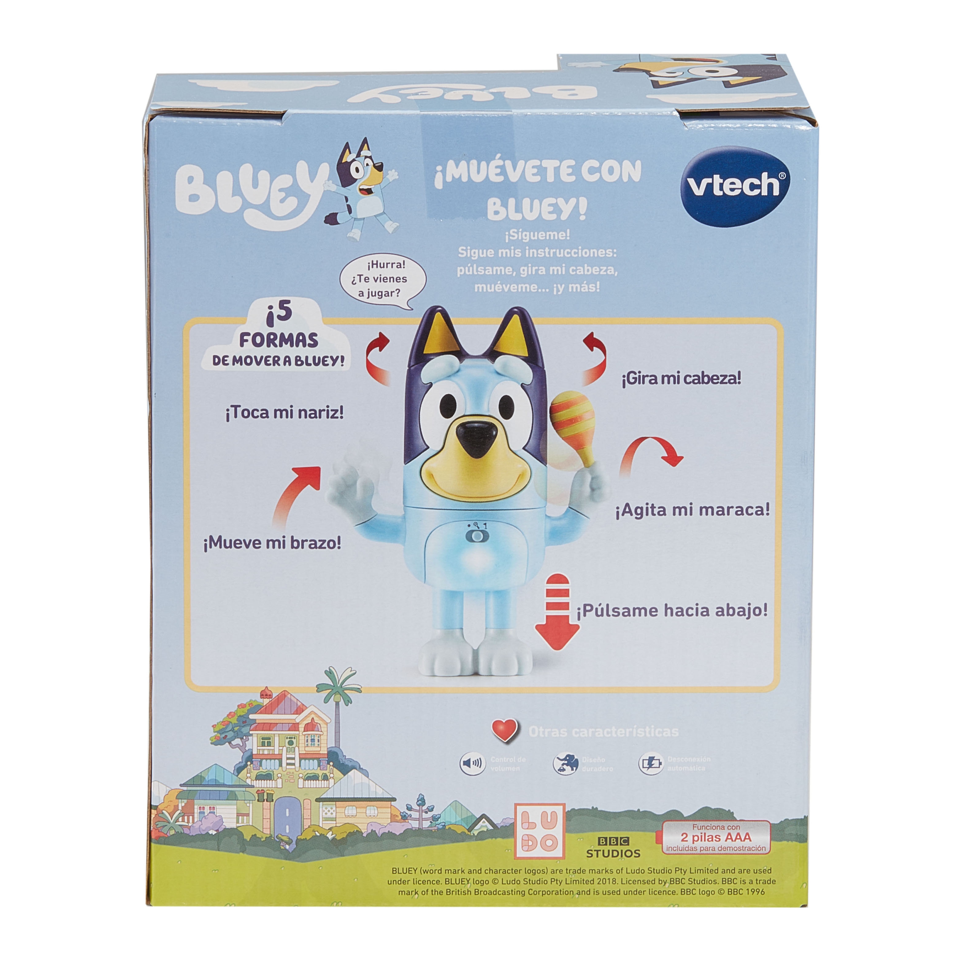 Figura interativa Bluey ¡Muévete con Bluey! Vtech 6