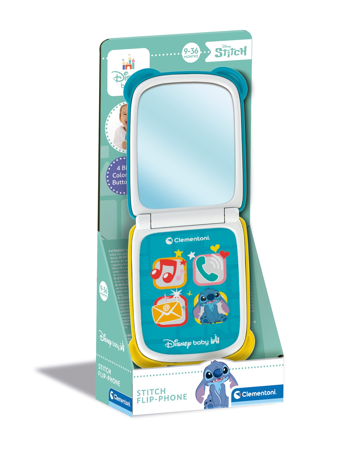 Juguete educativo Flip Phone Stitch Clementoni 2