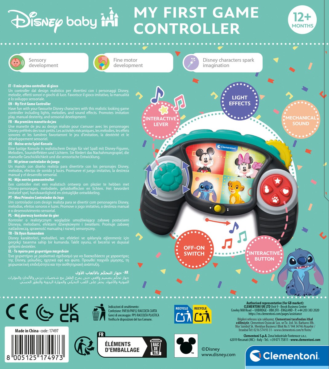 Juguete educativo Joystick Disney Clementoni 3
