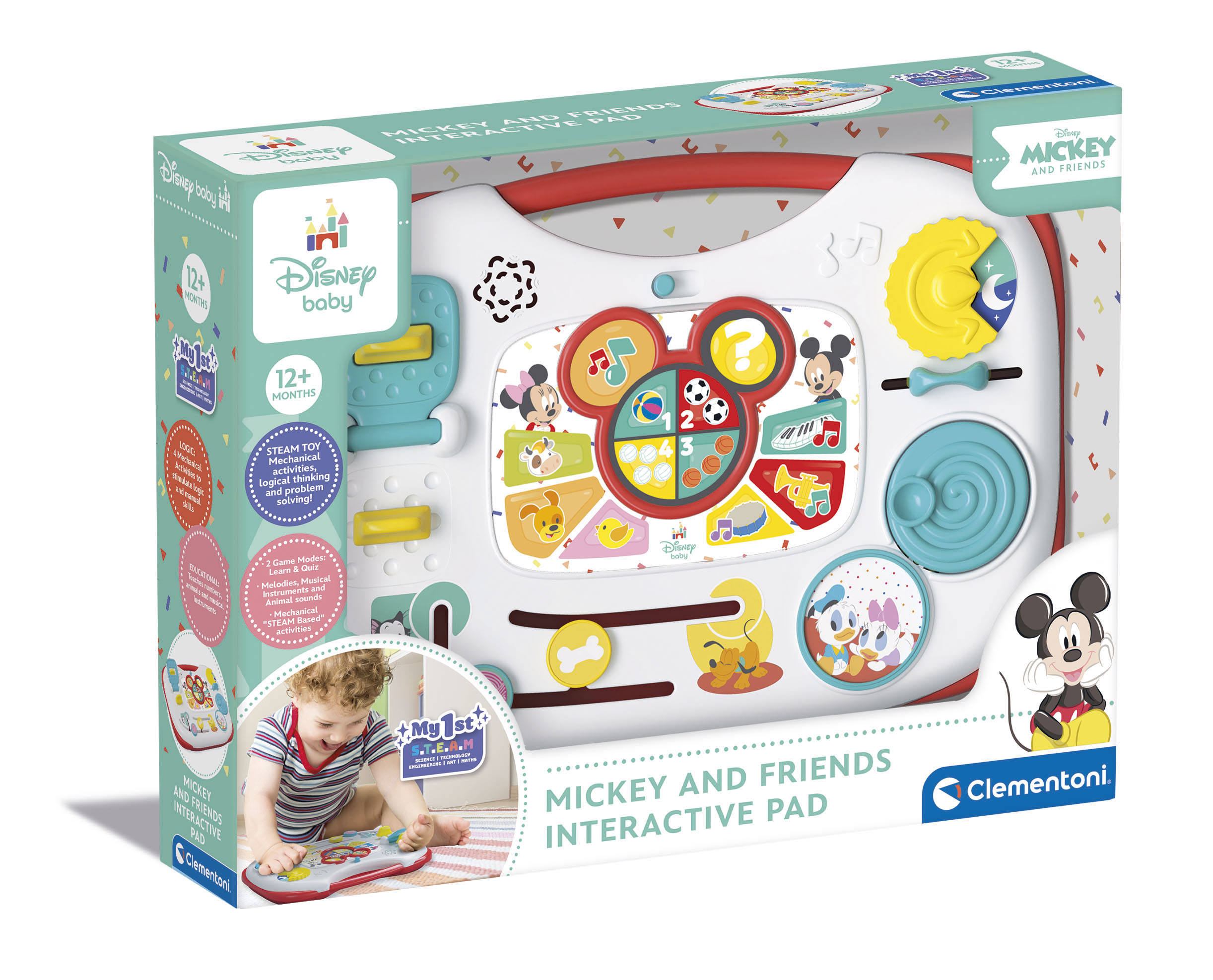Juguete educativo Pad interactiva de Mickey Clementoni 2