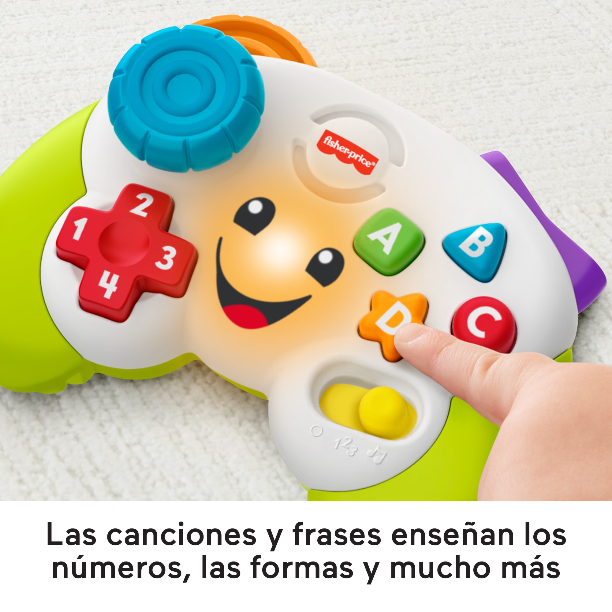 Juguete para bebés Mando de consola Ríe y aprende Fisher-Price 4
