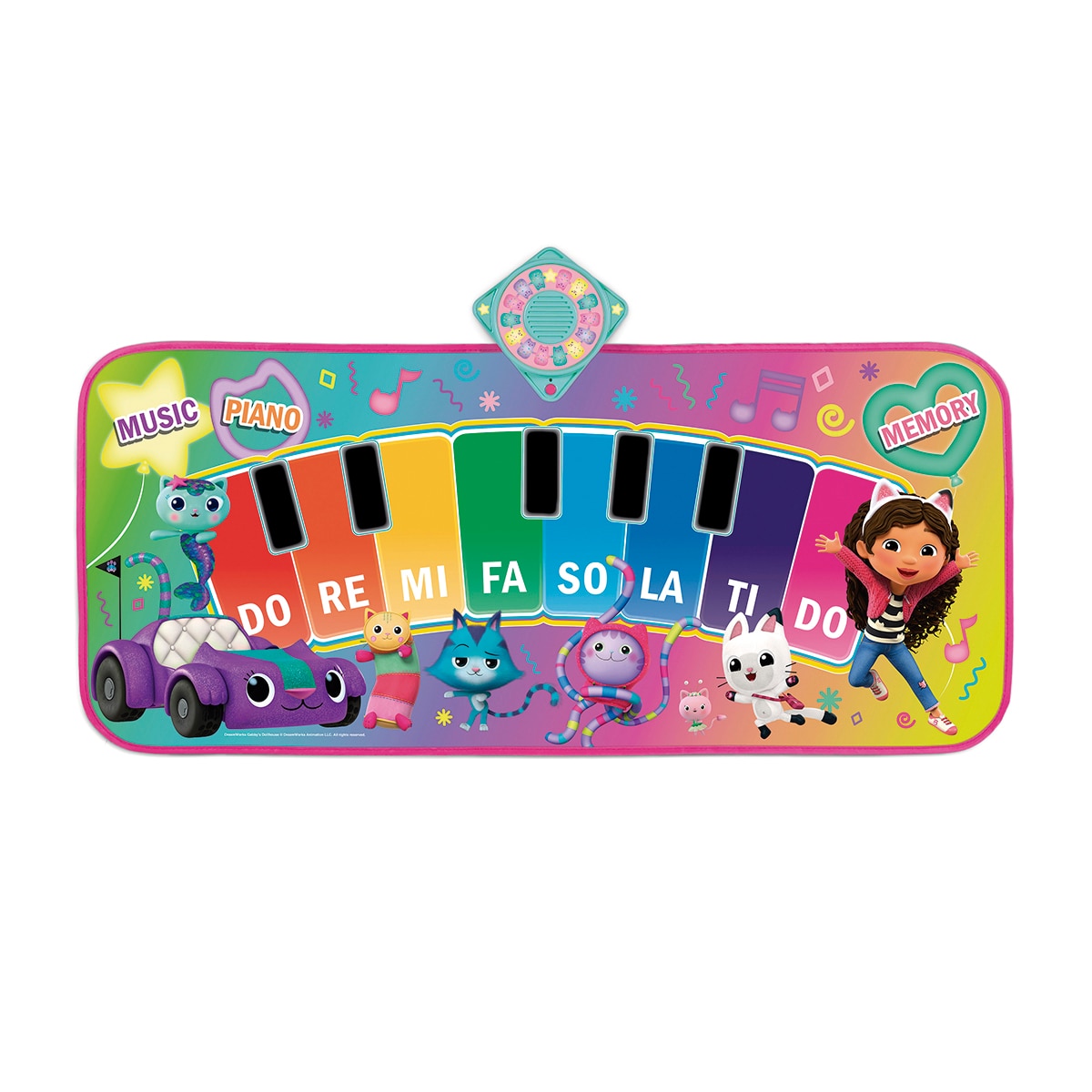 Imagen 0 de Alfombra Musical Piano Gabby con 3 Modos de Juegos y Sonidos Gabby´s Dollhouse Jakks Pacific