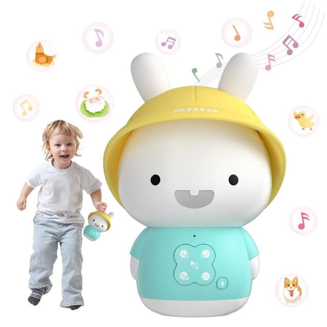 Conejito interactivo Baby Bunny Alilo 9