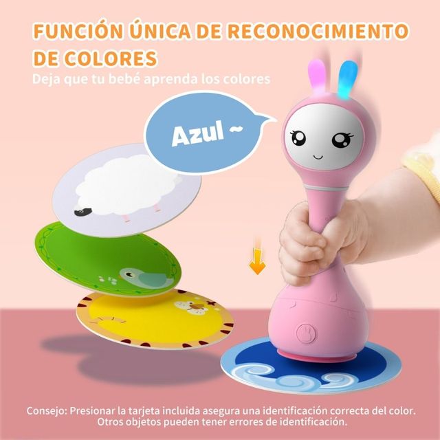 Sonajero interactivo Smarty Bunny Alilo 7