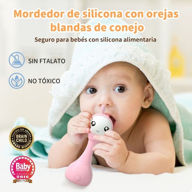 Sonajero interactivo Smarty Bunny Alilo 8