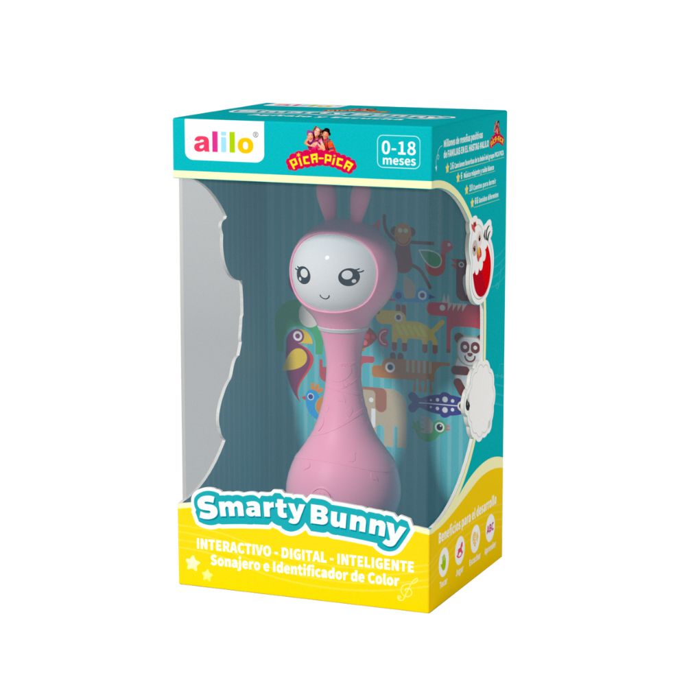 Sonajero interactivo Smarty Bunny Alilo 12
