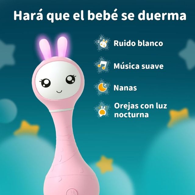 Sonajero interactivo Smarty Bunny Alilo 16