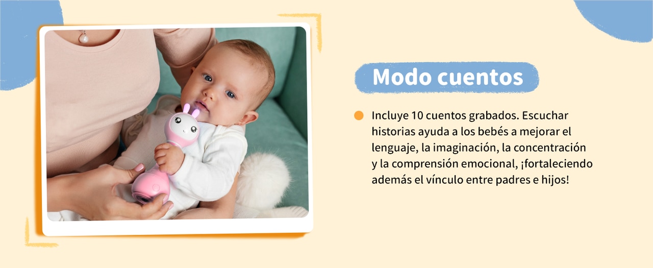 Sonajero interactivo Smarty Bunny Alilo 26