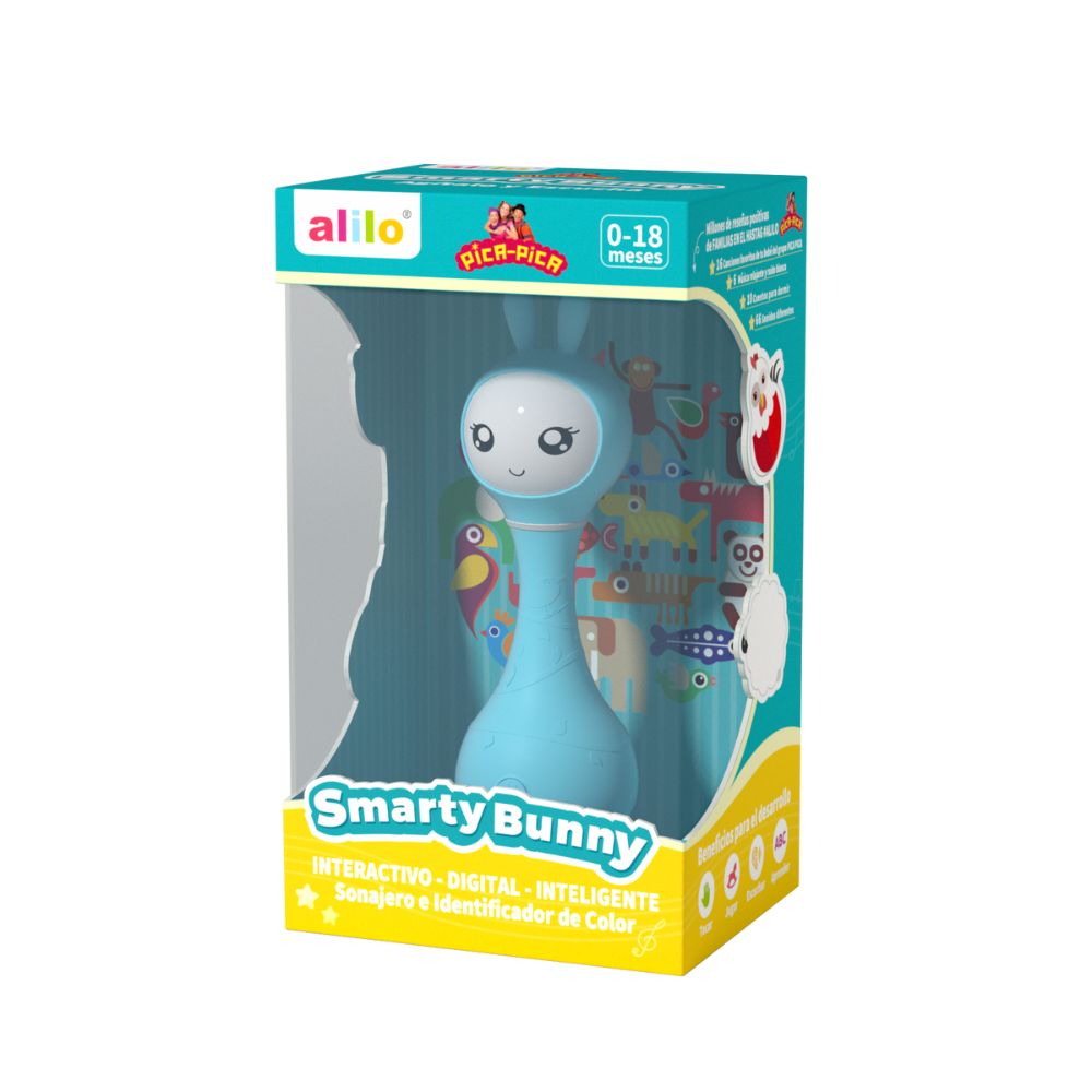 Sonajero interactivo Smarty Bunny Alilo 6