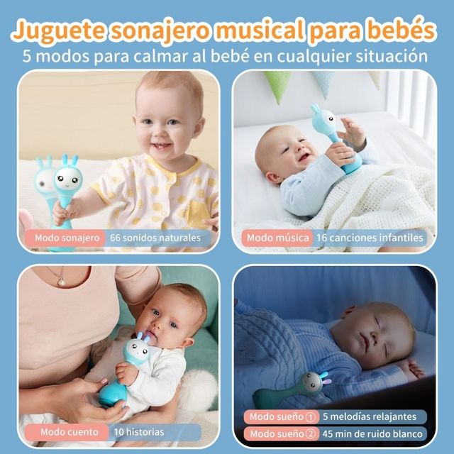 Sonajero interactivo Smarty Bunny Alilo 17