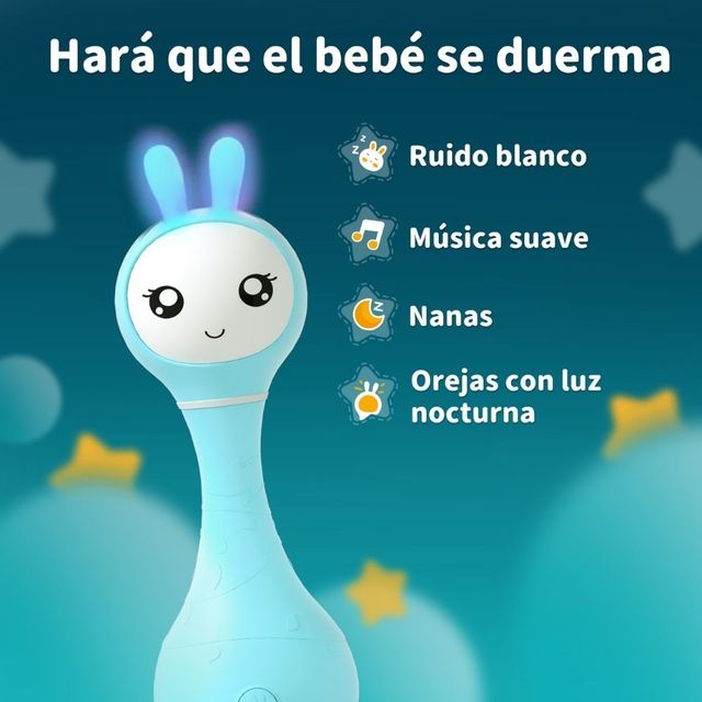 Sonajero interactivo Smarty Bunny Alilo 20