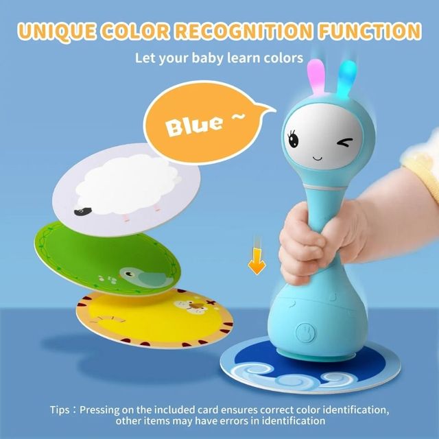 Sonajero interactivo Smarty Bunny inglés Alilo 8