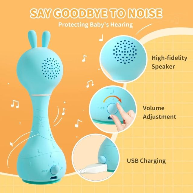 Sonajero interactivo Smarty Bunny inglés Alilo 9