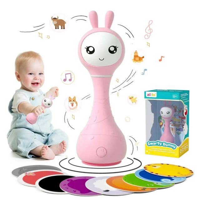 Sonajero interactivo inglés Smarty Bunny Alilo 5