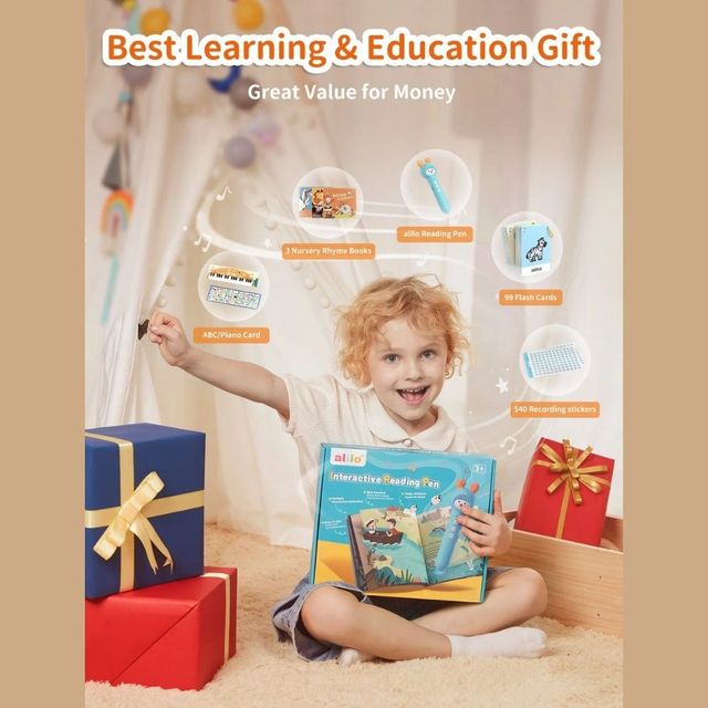 Juego interactivo bolígrafo de lectura Alilo 3