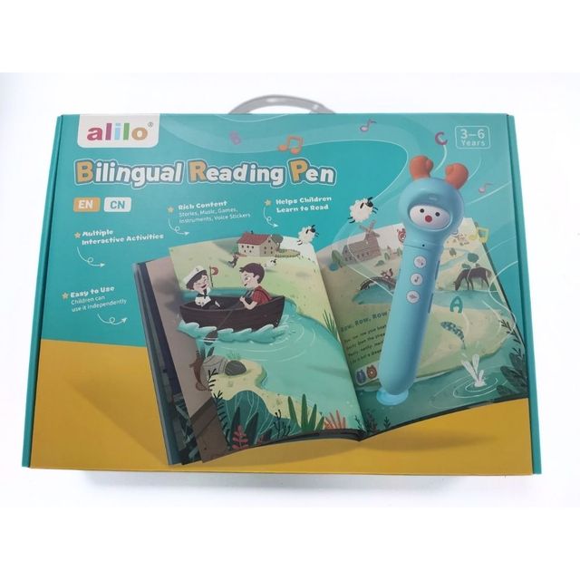 Juego interactivo bolígrafo de lectura Alilo 7