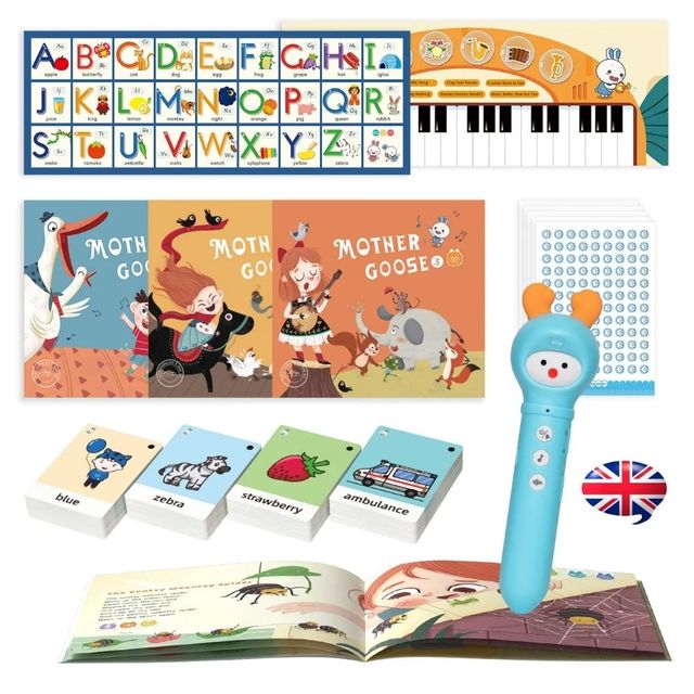 Juego interactivo bolígrafo de lectura Alilo 8