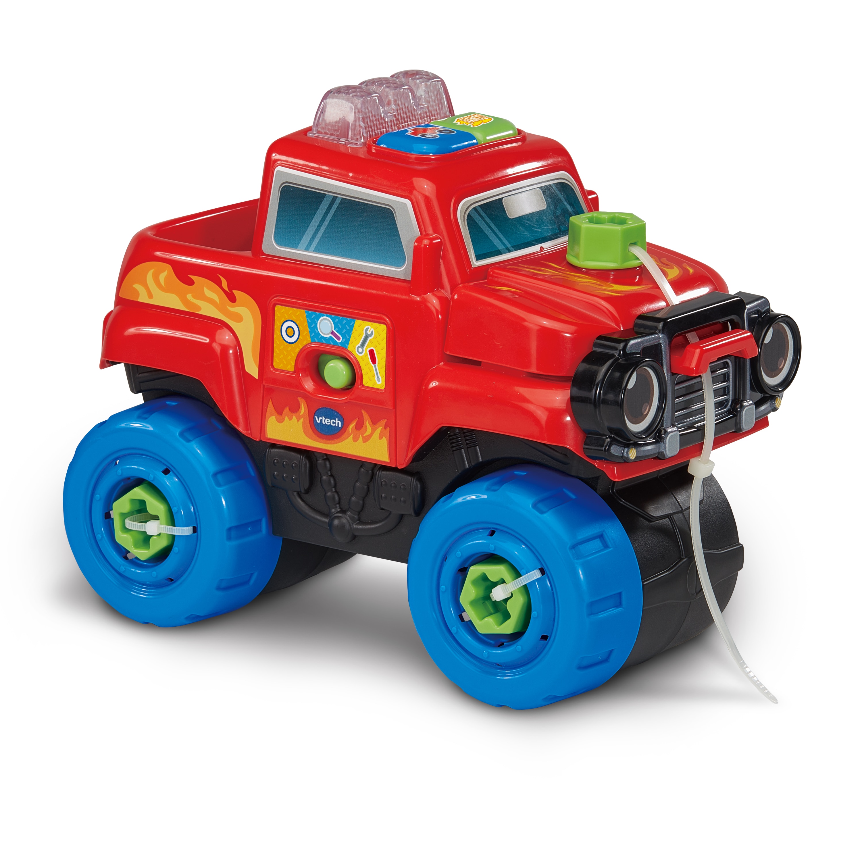Vehículo Monster Truck repara y construye Vtech 7