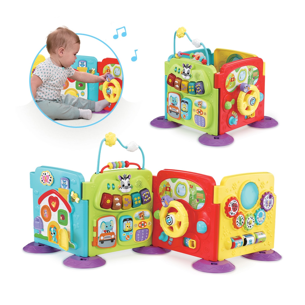Paneles encajables multiactividades 4 en 1 Vtech 2