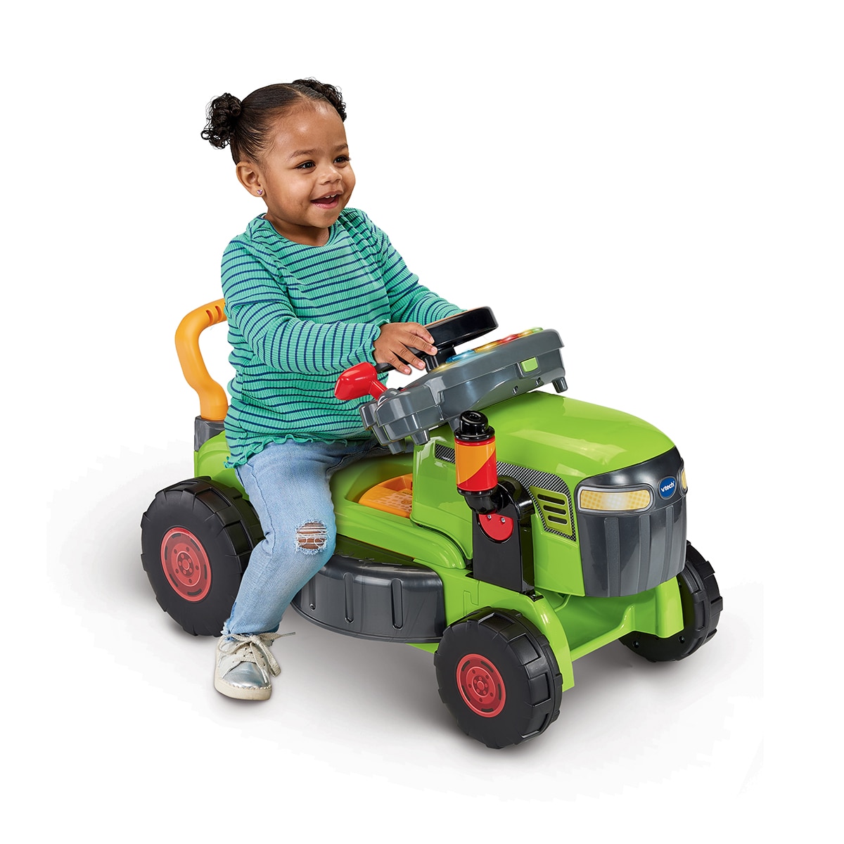 Tractor 3 en 1 evolutivo que crece con el niño Vtech Verde-4