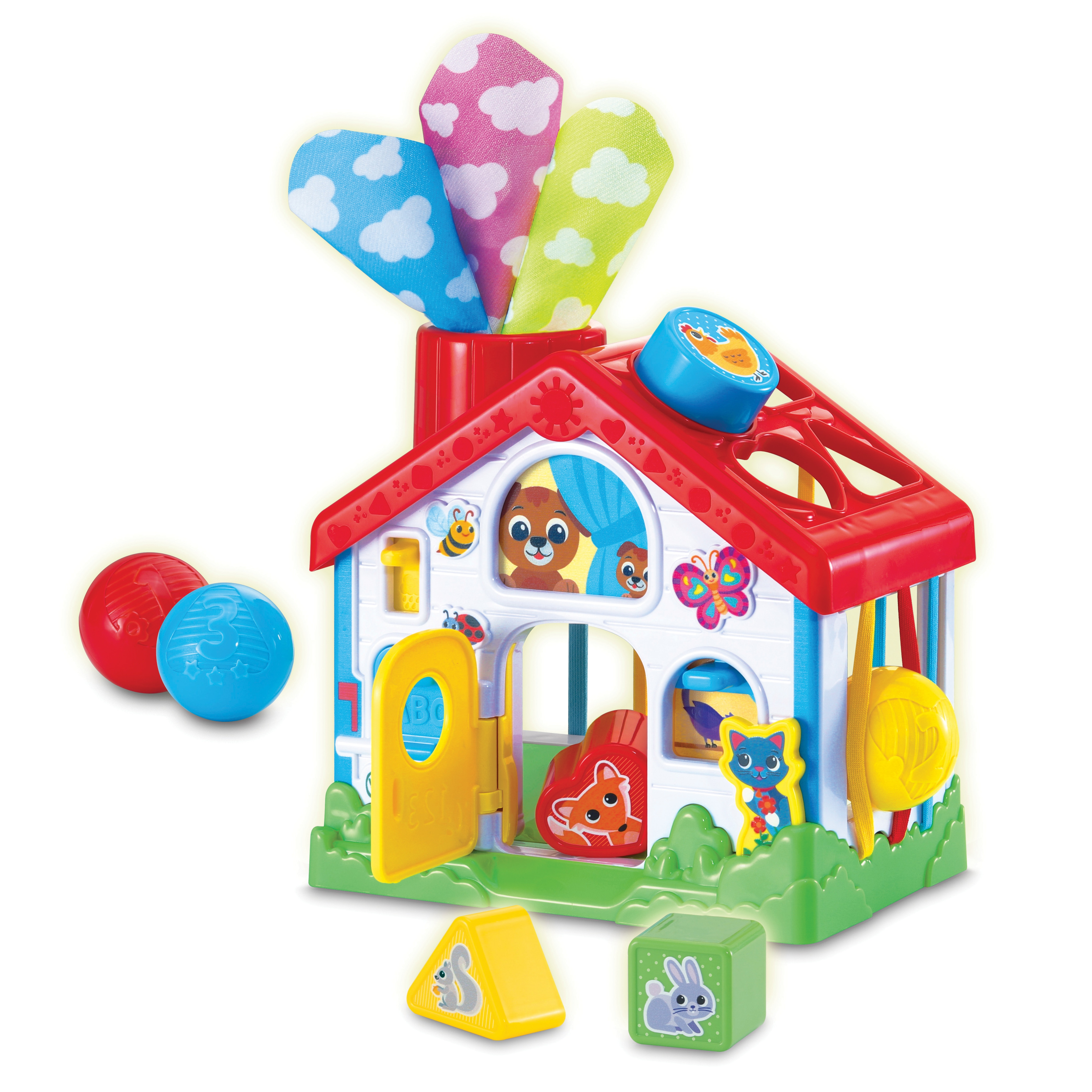 Mi primera Casita de actividades con 6 lados de actividades diferentes Vtech 2