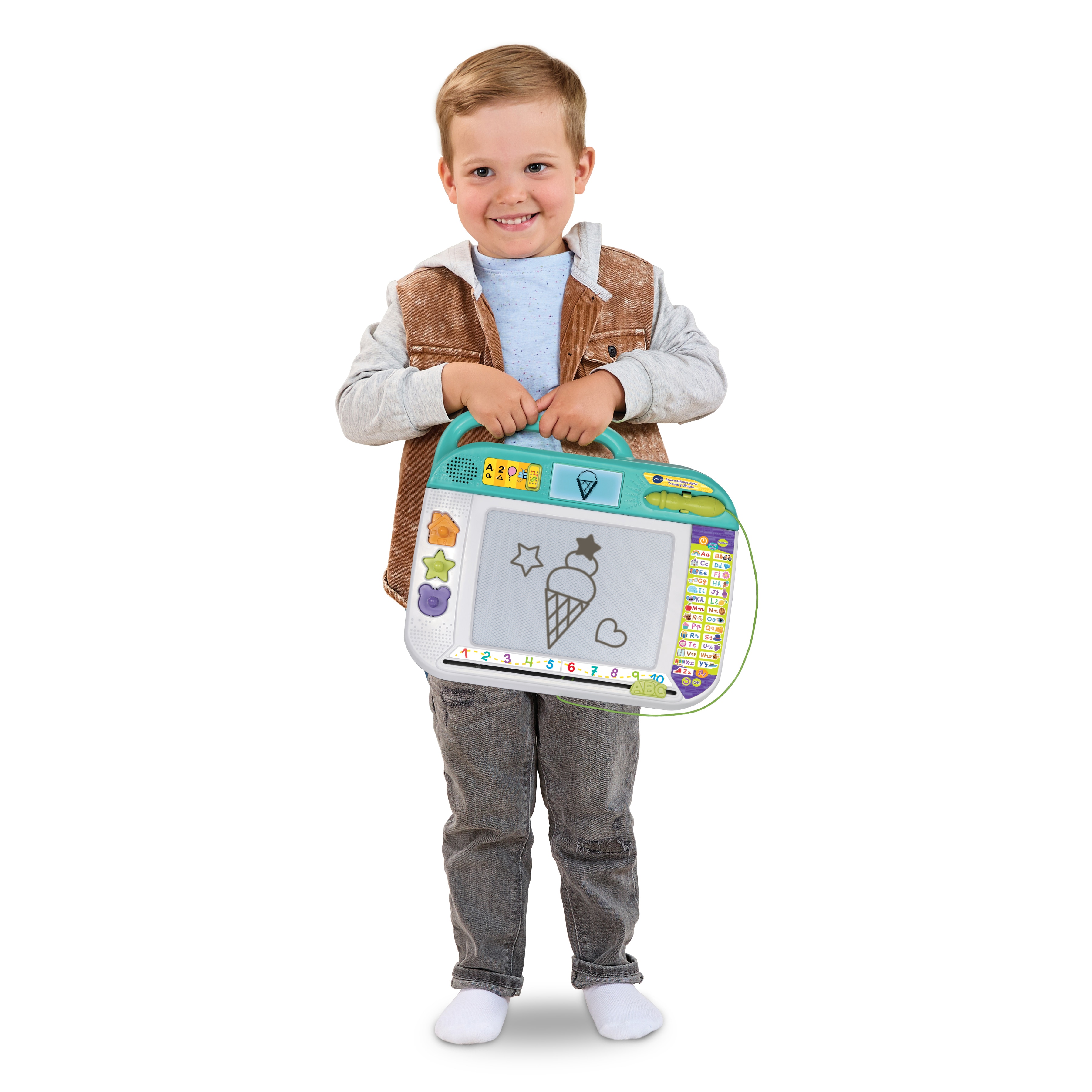 Pizarra artística digital trazos y dibujos Vtech 5