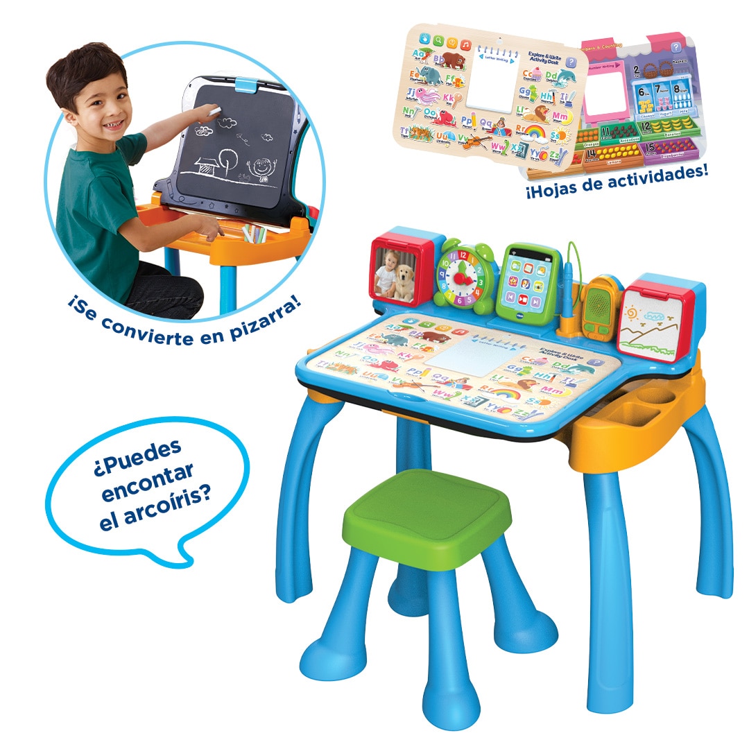 Escritorio multiactividades 6 en 1 crea y aprende Vtech 3