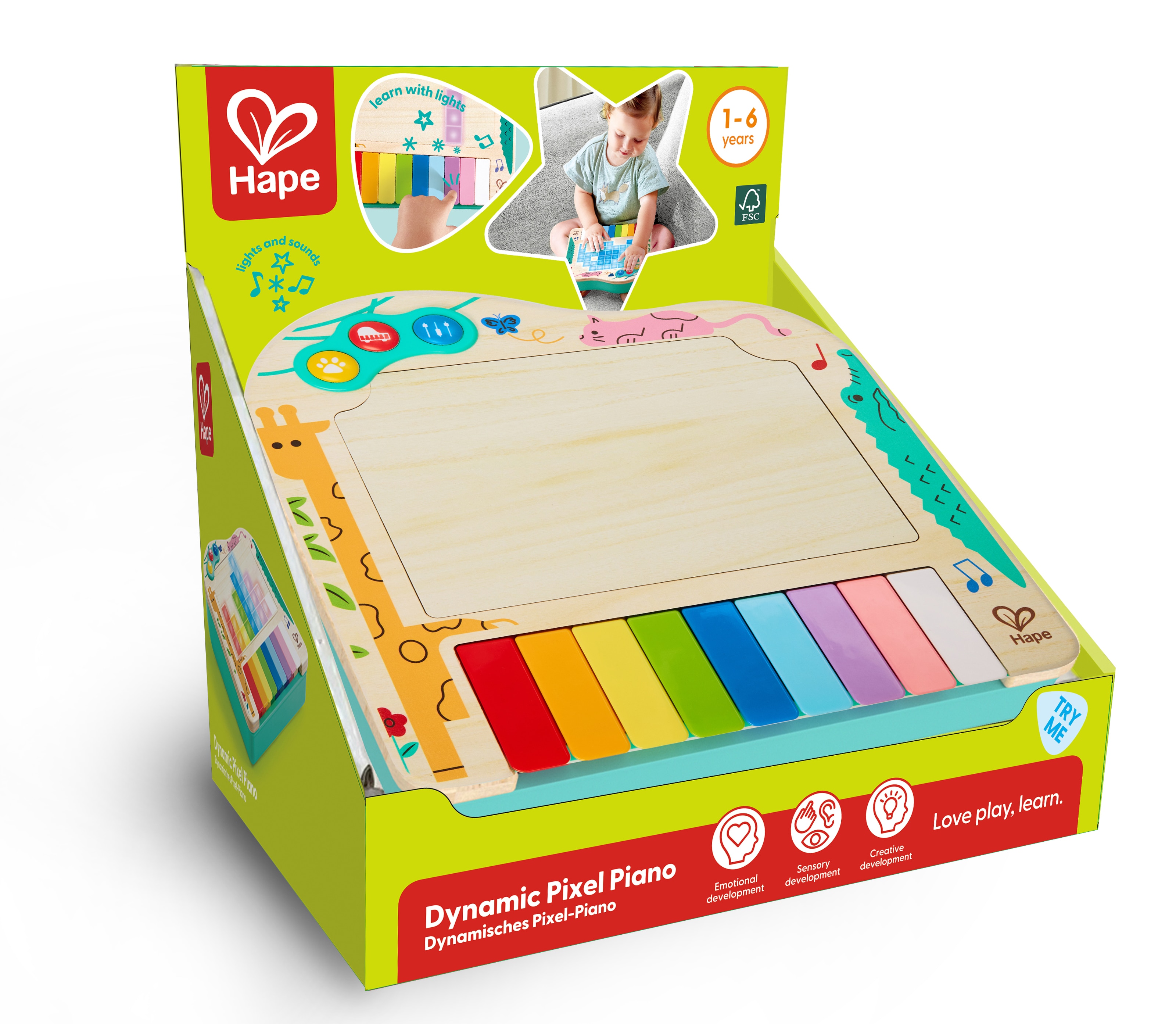 Pixel Piano Hape 2