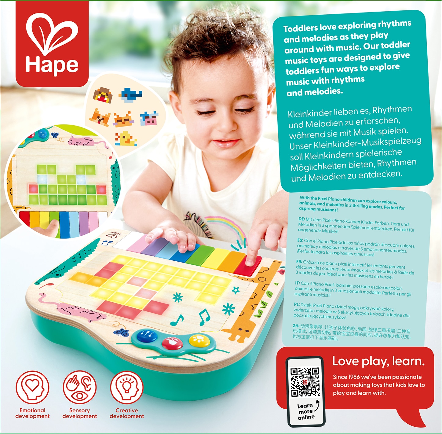 Pixel Piano Hape 3