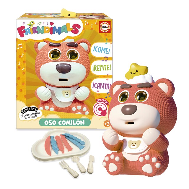 Imagen 0 de Oso comilón Educa Borrás