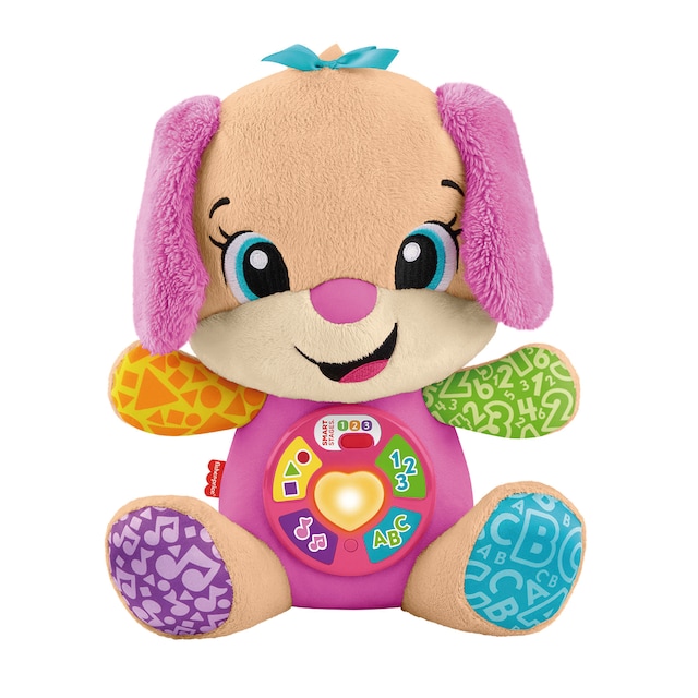 Imagen 0 de Peluche interactivo Ríe y aprende Peluche perrita Fisher-Price