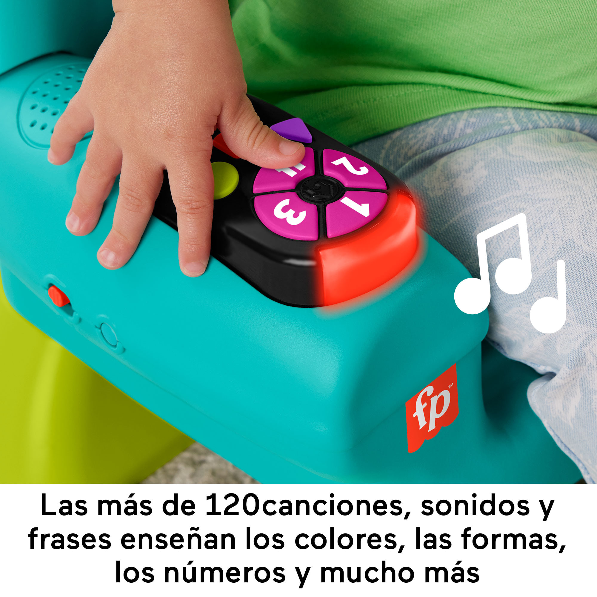 Juguete interactivo Ríe y aprende Sillón interactivo Fisher-Price 4