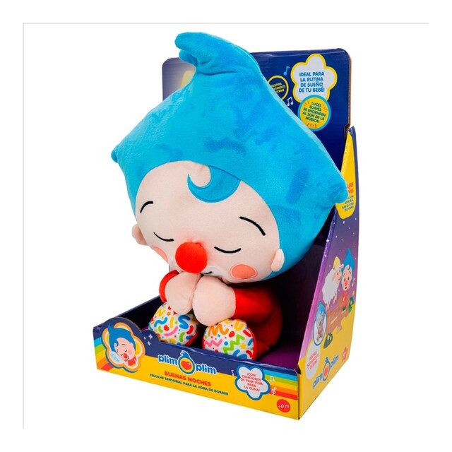 Imagen 0 de Peluche buenas noches Plim Plim Bandai