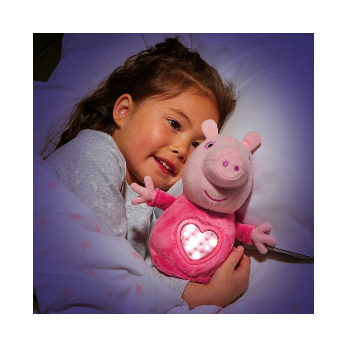 Peluche fiesta de pijamas Peppa Pig Bandai 10