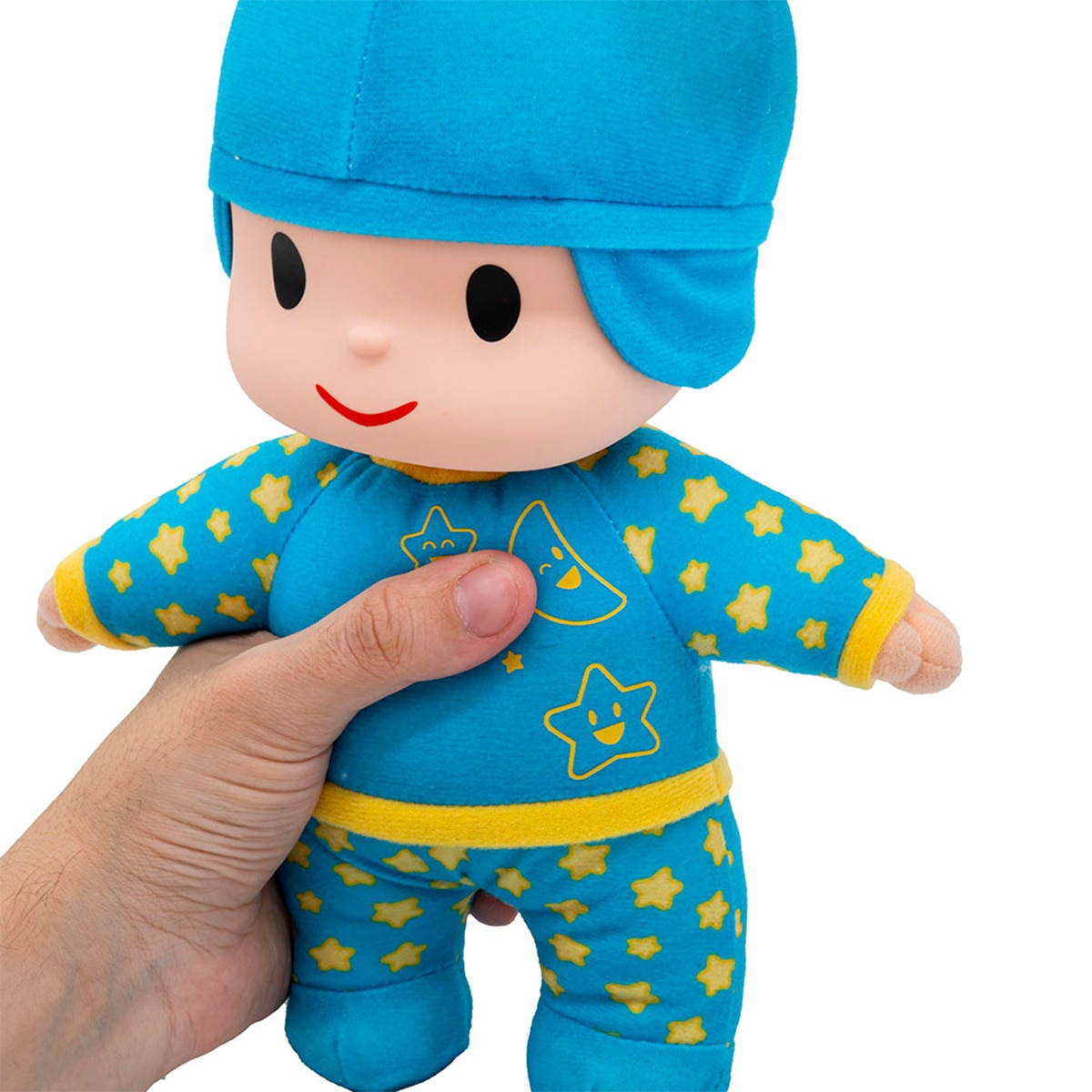 Peluche Pocoyó Dulces Sueños con sonidos Bandai 3