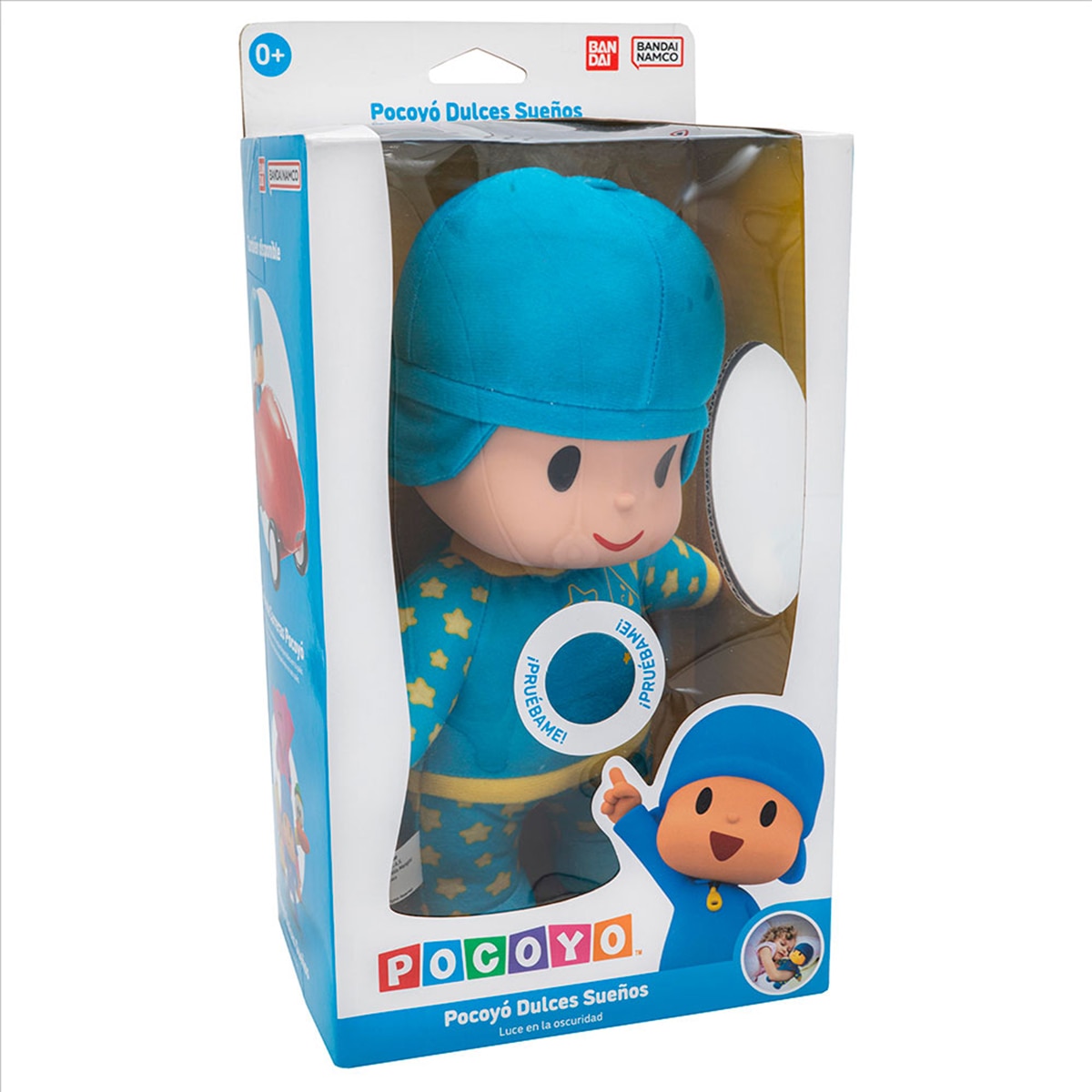 Peluche Pocoyó Dulces Sueños con sonidos Bandai 6
