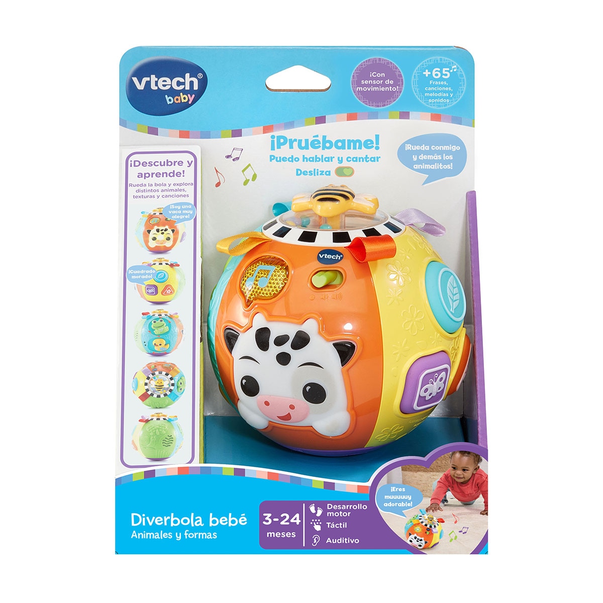 Diverbola bebé animales y formas Vtech 4