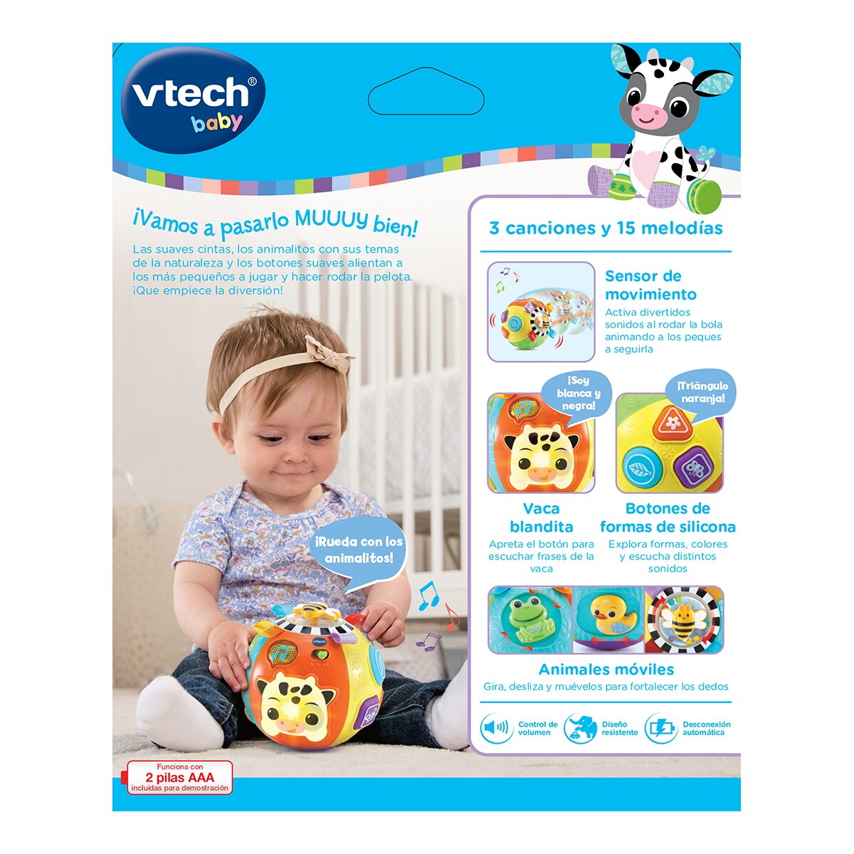 Diverbola bebé animales y formas Vtech 6