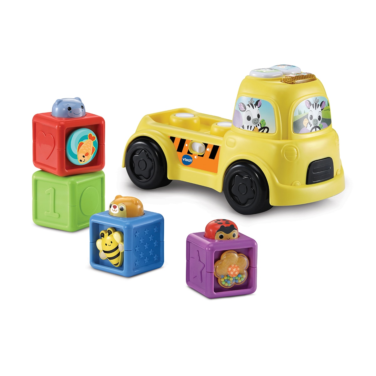 Simón el camión bloques sorpresa Vtech 3