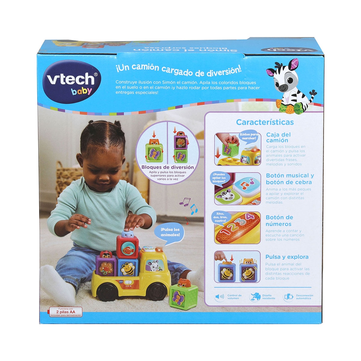 Simón el camión bloques sorpresa Vtech 5