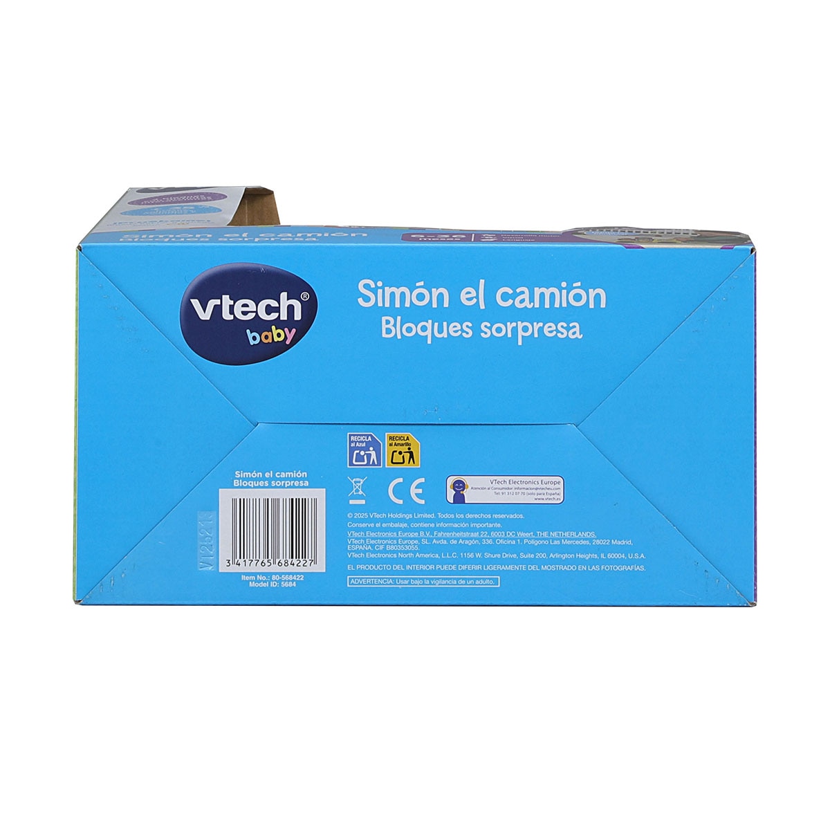 Simón el camión bloques sorpresa Vtech 7