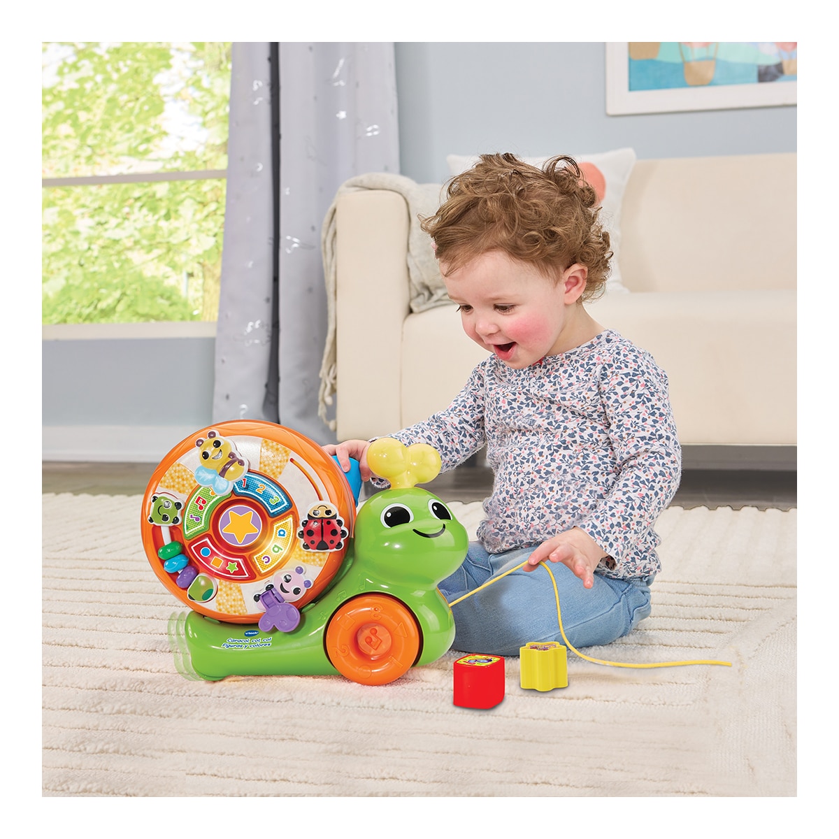 Caracol, col, col figuras y colores Vtech 3