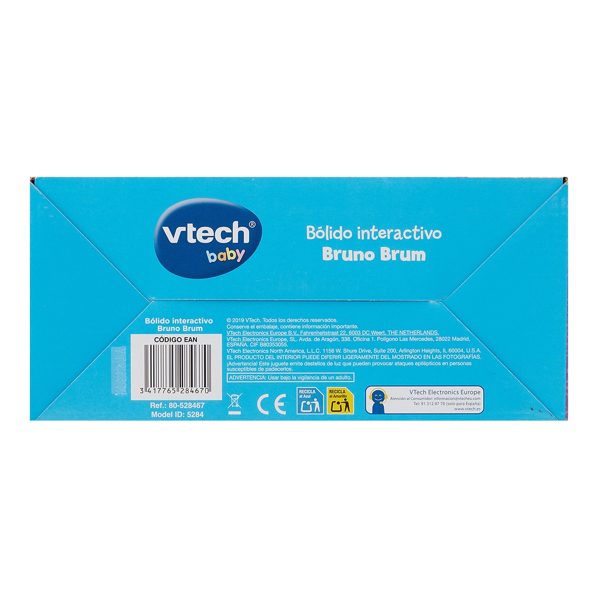 Bólido interactivo Bruno Brum Vtech 8