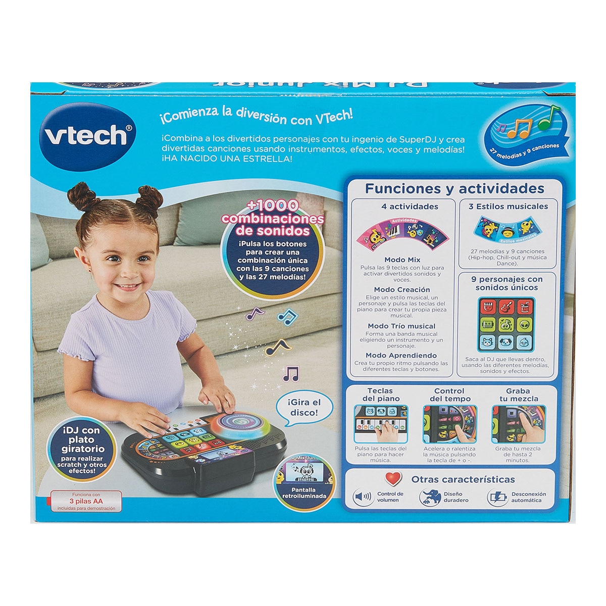 DJ Mix Junior Mesa de mezclas Vtech 5